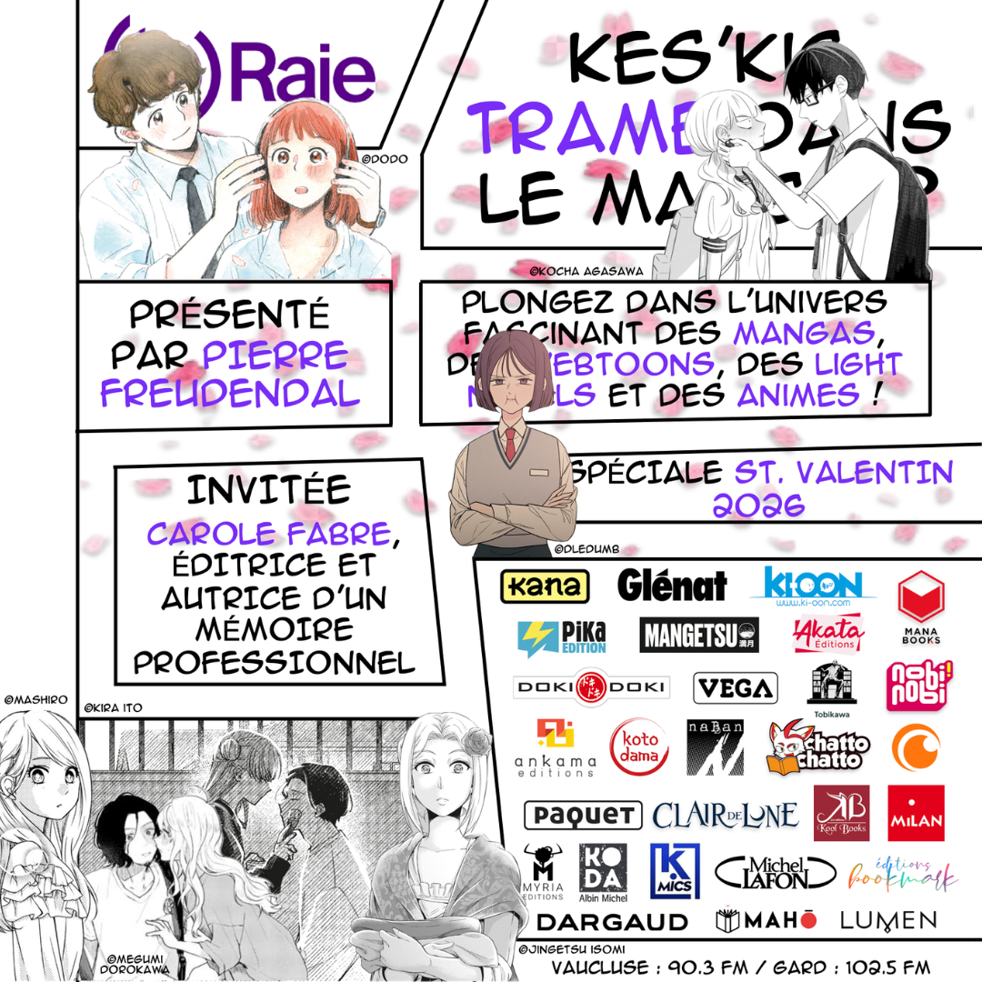 Kes'kis trame dans le manga ? - Spéciale St. Valentin 2026